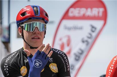 In Esch/Alzette freute sich Pim Ronhaar über den Gesamtsieg bei der Flèche du Sud
