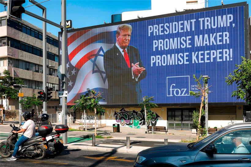 In Israel wird Trump gefeiert
