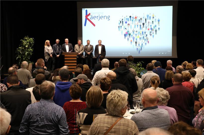 In Käerjeng wurden auch die vielen freiwilligen Helfer geehrt, die den Opfern des Tornados unter die Arme gegriffen haben
