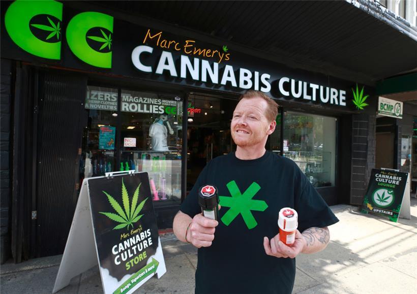 In Kanada ist der Verkauf von Cannabis legal
