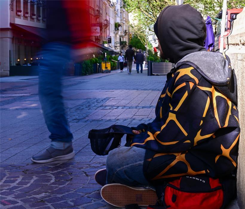 In Luxemburg-Stadt fing die Diskussion um das Bettelverbot an
