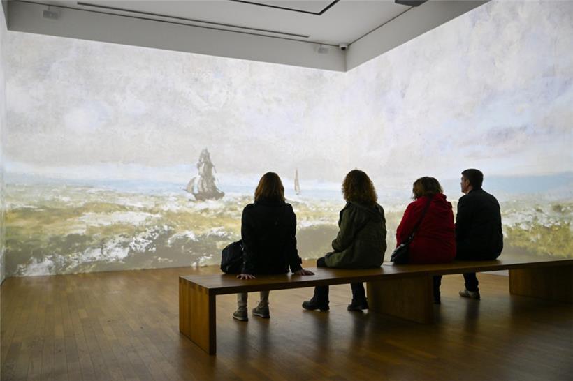 In Luxemburg-Stadt gibt es auf der Museumsmeile Kunst satt, wie etwa hier in der Villa Vauban
