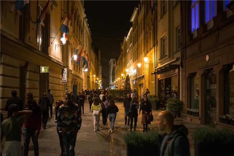 In Luxemburg gab es am Vorabend des Nationalfeiertags ausgelassene Feiern mit mehreren Konzerten
