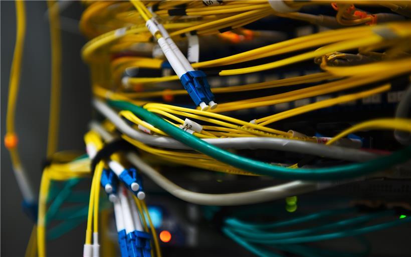 In Luxemburgs Internetknoten LU-CIX in Bettemburg laufen die Leitungen des Landes zusammen
