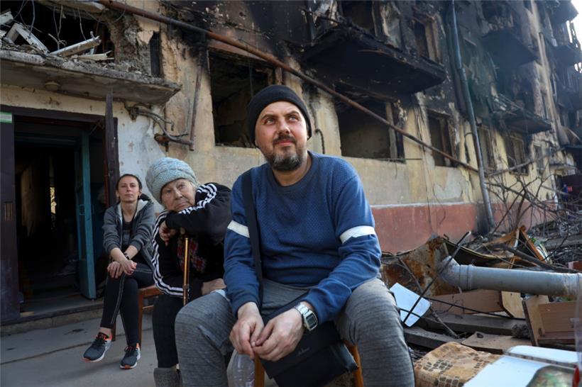 In Mariupol steht kaum noch ein Stein auf dem anderen 
