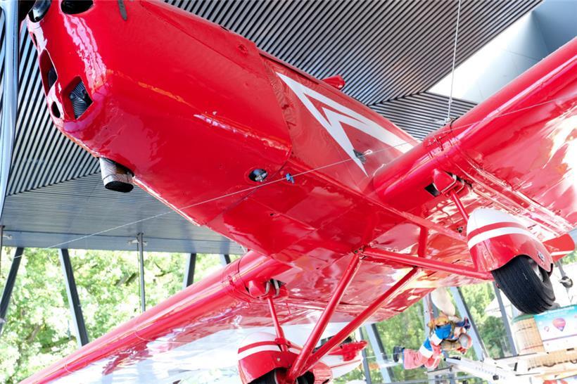 In Mondorf hängen die Flugzeuge im Museum, das nach Kohns Aussage demnächst um e...