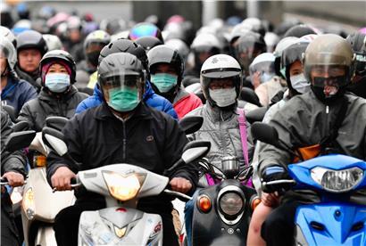 In Taiwans Hauptstadt Taipeh geht das Leben trotz Coronavirus mehr oder weniger normal seinen Weg
