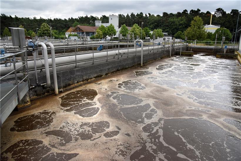 In Trier wurde am Donnerstag eine Leiche in einem Schlammbecken gefunden
