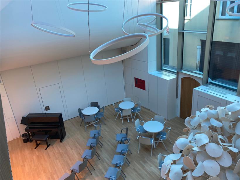 In das renovierte Osburghaus ist die regionale Musikschule eingezogen