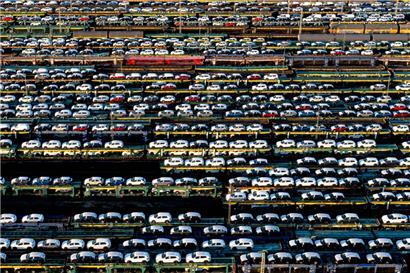 In den Bereichen Maschinen- und Autobau wurde deutlich weniger produziert
