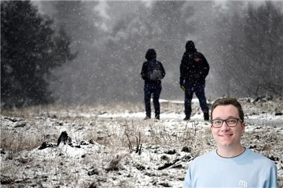 In den Höhenlagen der Großregion fiel gestern erster Schnee, der örtlich die Landschaft einzuckerte
