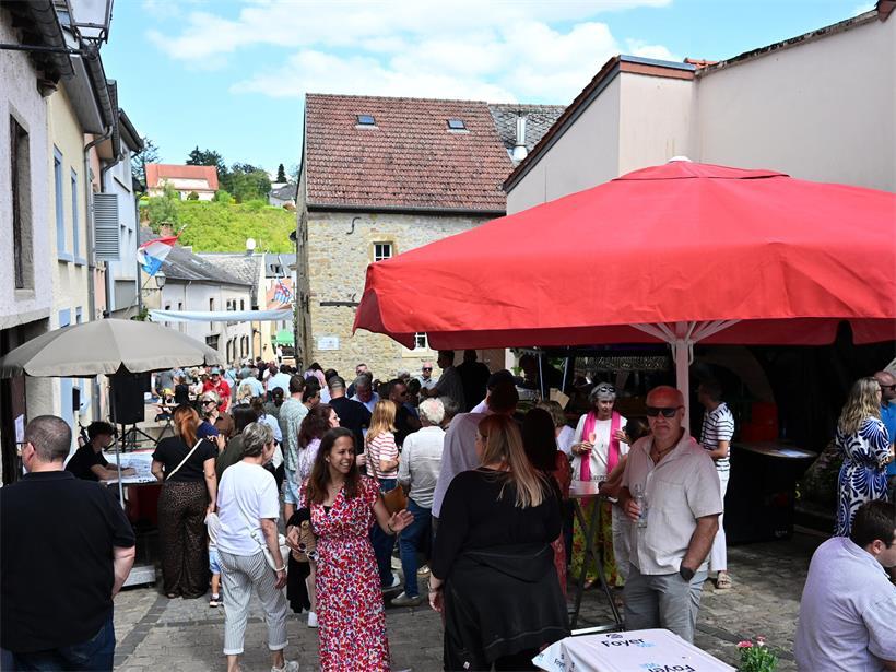In den engen Gassen tummelten sich viele Besucher