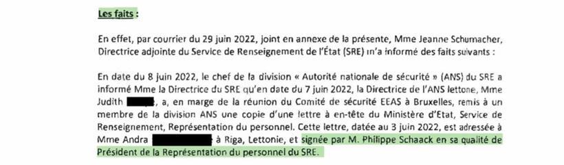 In der Anklageschrift von Xavier Bettel, mit der eine Disziplinarprozedur gegen Philippe Schaack eingeleitet wurde, steht, dass Schaack als Gewerkschaftsvertreter gehandelt hat. Das Gericht sah das nun anders.
