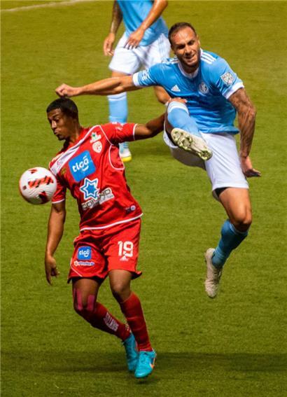 In der Concacaf-Champions-League lief es für Maxime Chanot und Co. bislang deutlich besser als in der Meisterschaft
