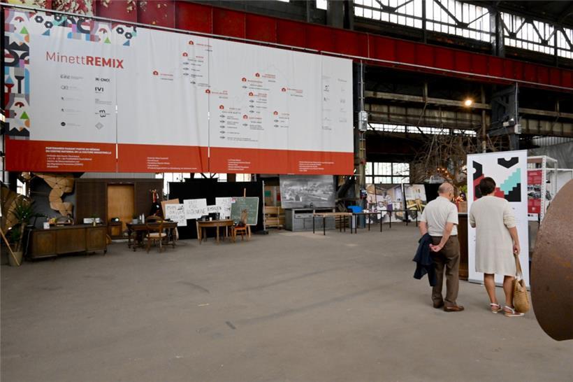 In der „Hall Fondouq“ stellen sich die 17 Partnerorganisationen der Industriekul...