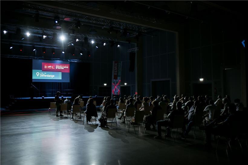 In der Hall O wurde das Differdinger Programm für die europäische Kulturhauptstadt vorgestellt
