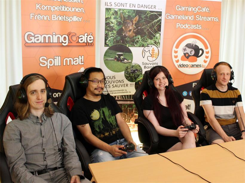 In der Zentrale wird fleißig gespielt und gestreamt