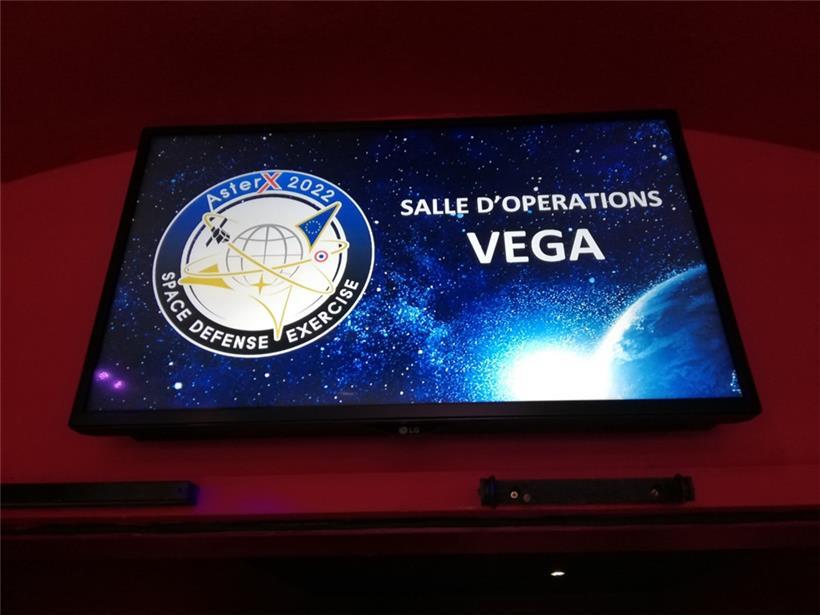 In der „salle d’opérations VEGA“ findet die AsterX-Übung statt

