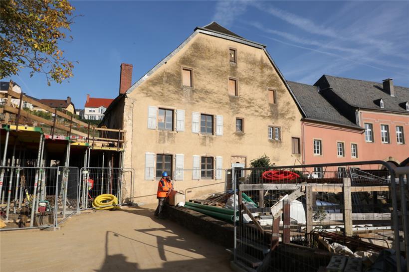 In die Maison Schentgen zieht die neue Ausstellung samt Bistro mit Platz für run...