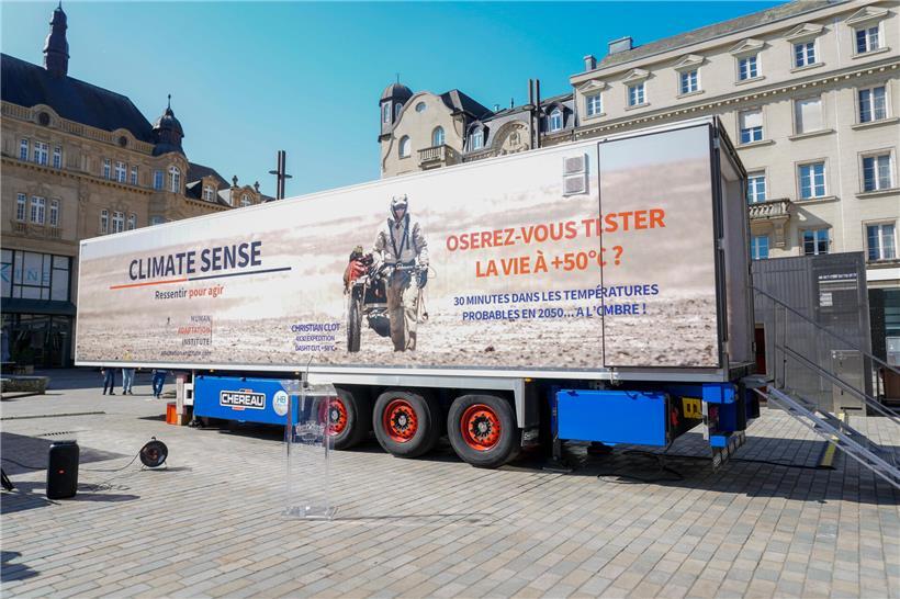 LKW-Innenraum mit tropischer Hitze, hohe Temperaturen und schwüle Luft während der Fahrt