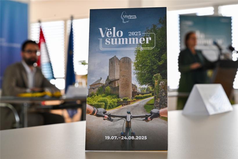 In diesem Sommer geht es wieder auf zwei Rädern quer durch Luxemburg 
