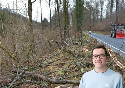 In diesen Tagen ist wieder mit einigen Sturmschäden zu rechnen
