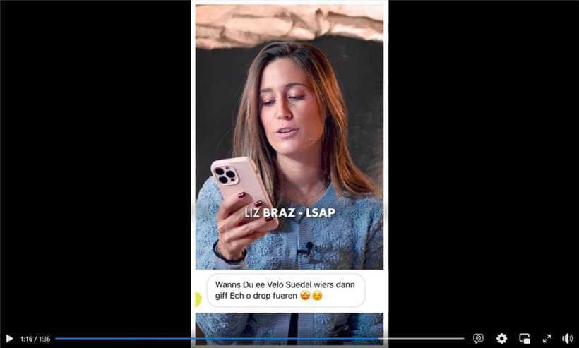 In einem Facebook-Video lesen junge Luxemburger Politikerinnen unter anderem sexistische Nachrichten vor, die an sie gerichtet sind
