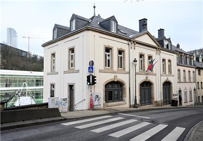 In einem Gebäude der Gemeinde Luxemburg in Clausen hat das „Centre d’appui social et associatif“ (CASA) seinen Sitz
