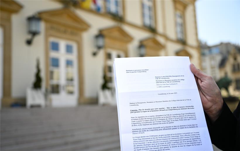 In einem offenen Brief an die Gemeinde Luxemburg verlangen Anwohnerinnen und Anwohner des Stadtteils Limpertsberg, dass etwas geschieht
