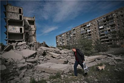 In ihrem Vernichtungskrieg nehmen die russischen Truppen derzeit unter anderem die ukrainische Stadt Kramatorsk ins Visier
