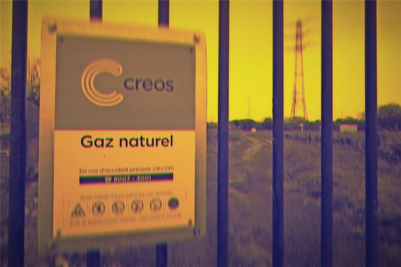 Infrastruktur des Gas-Transportnetz-Betreibers Creos in Steinbrücken
