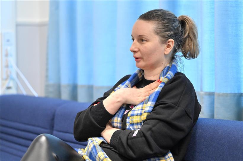 Inna Yaremenko, Vizepräsidentin der ASBL LUkraine und Menschenrechtskommissionsvertreterin des ukrainischen Parlaments in Luxemburg