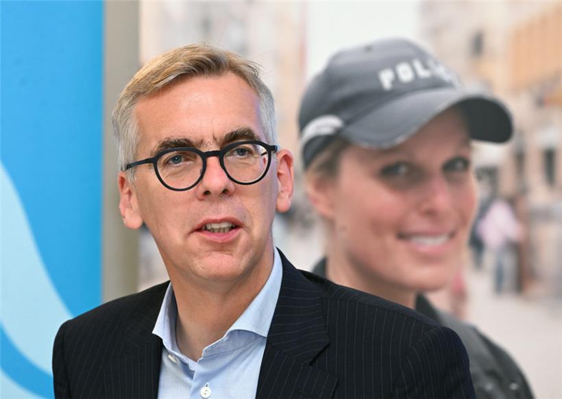 Innenminister Léon Gloden (CSV)
