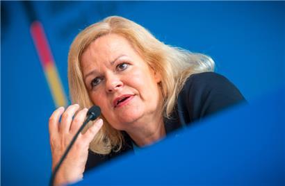 Innenministerin Nancy Faeser (SPD) 
