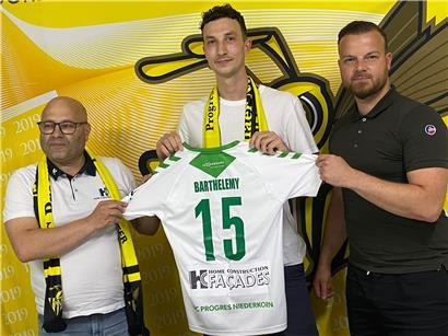 Innenverteidiger Ulysse Barthélémy (M.) spielte zuletzt in Sarre-Union
