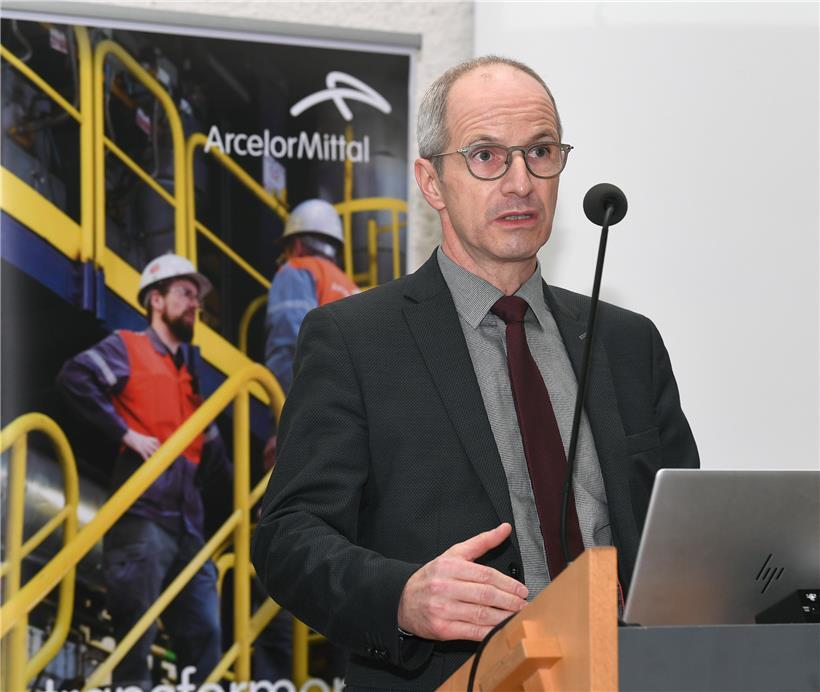 Innerhalb des Konzerns ArcelorMittal ist Roland Bastian zuständig für den Standort Luxemburg
