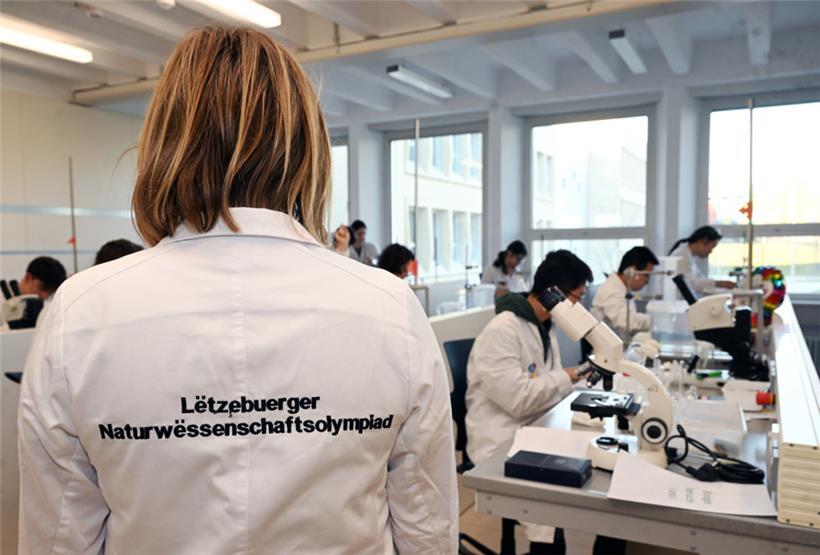 Insgesamt 24 Schülerinnen und Schüler traten am Donnerstagnachmittag im „Lycée Michel Rodange“ gegeneinander an
