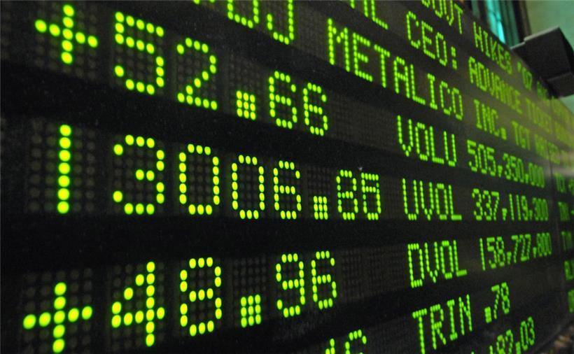 Insgesamt haben die 100 größten Börsenunternehmen letztes Jahr 7,2 Billionen Dollar bzw. 20 Prozent ihres Wertes verloren 
