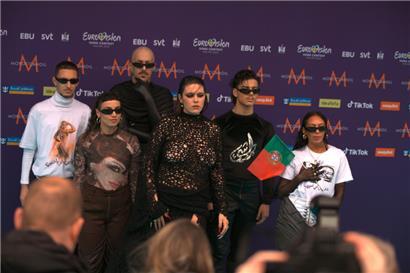 Iolanda aus Portugal und ihre Truppe erlebten bei den Luxemburger Medien einen ganz besonderen Moment
