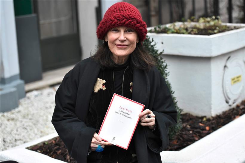 Irène Frain reçoit le prix Interallié pour „Un crime sans importance“
