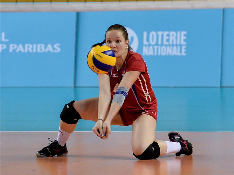 Isabelle Frisch 2013 gegen Zypern
