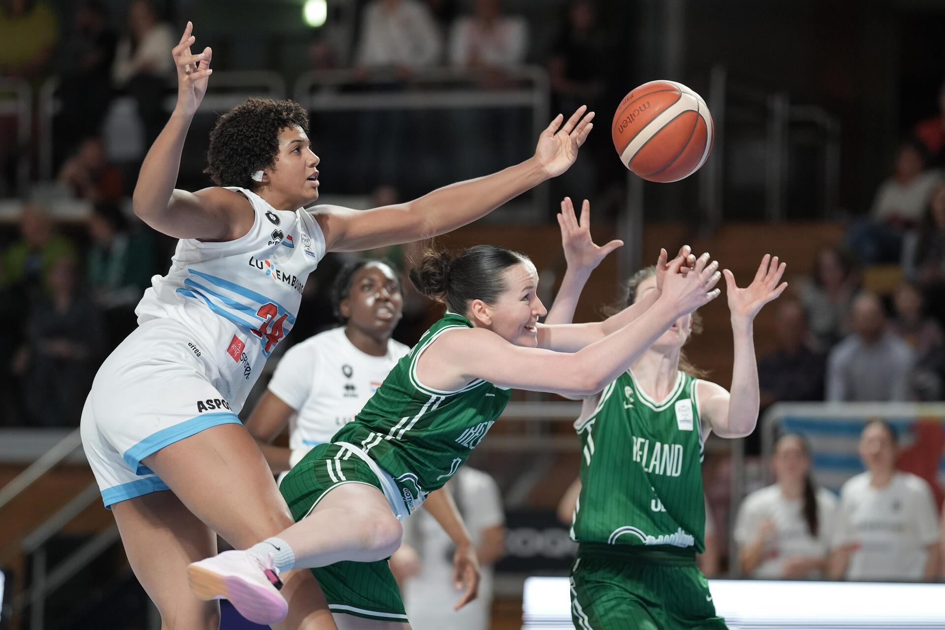 Tageblatt.lu | Basketball | Heimsieg gegen Irland: FLBB-Damen ...