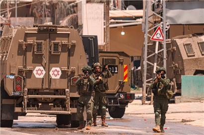 Israelische Besatzungstruppen im Westjordanland
