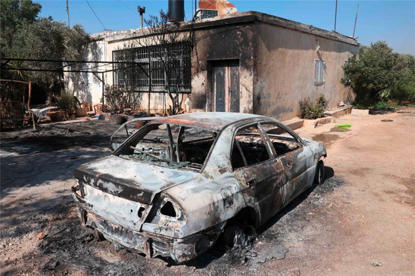 Israelische Siedler zogen brandschatzend durch palästinensische Dörfer
