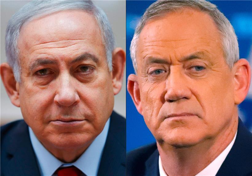 Israels Premierminister Benjamin Netanjahu könnte es noch einmal auf Neuwahlen ankommen lassen und seinen Widersacher Benny Gantz damit ausstechen
