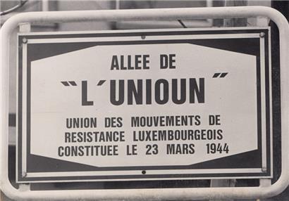 Issue de la fusion de trois mouvements de résistance – la LPL, la LVL et le LRL – l’Unio’n voit le jour le 23 mars 1944
