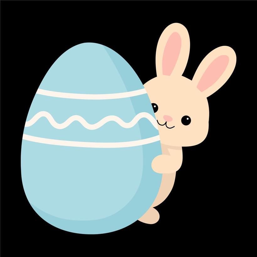 Ist dieser Tage in Luxemburgs Gärten unterwegs: der Osterhase