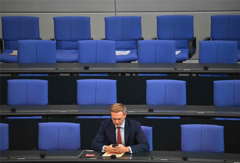 Ist er wirklich bereit, die Ampelkoalition platzen zu lassen? FDP-Chef Christian Lindner.
