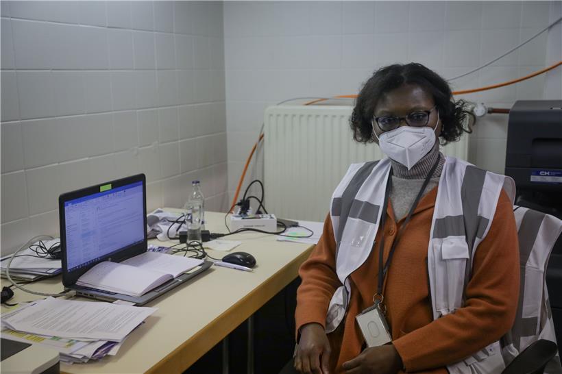 Ist zufrieden mit dem Verlauf der Impfkampagne in Ettelbrück: Dr. Nicole Mibengo
