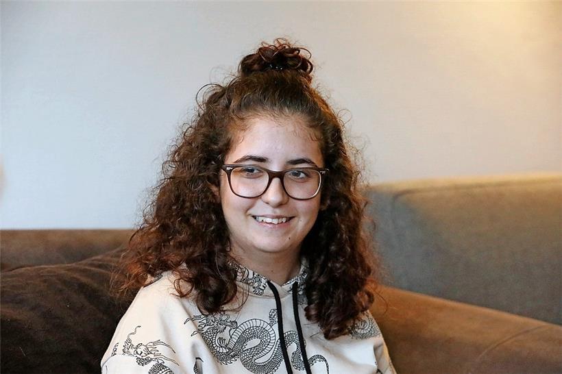 Ivana Vujovic (20) wohnt in einer WG in Niederkorn mit sieben weiteren Personen ...